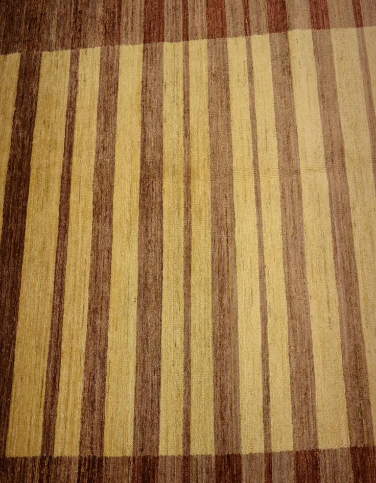 Detail image of  5' x 6'  Hand Knotted Modern Ziegler Oriental Rug