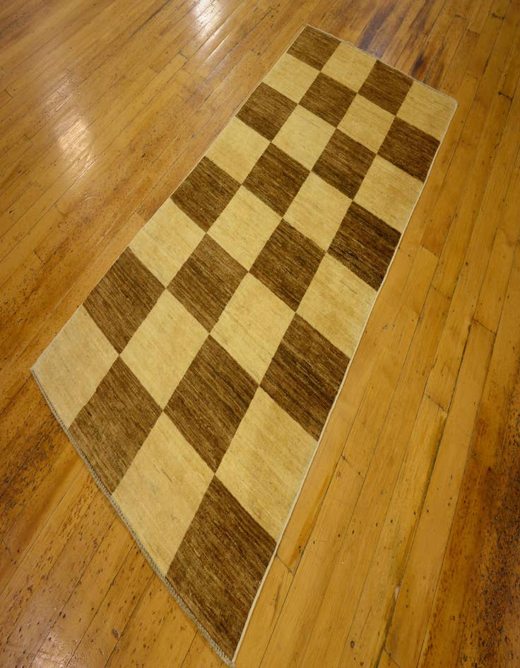 Detail image of  3' 4 x 6' 6  Hand Knotted Modern Ziegler Oriental Rug