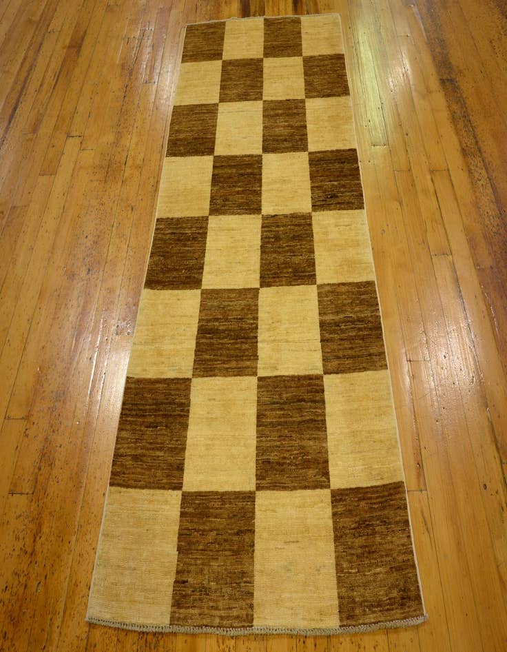 Detail image of  3' 4 x 6' 6  Hand Knotted Modern Ziegler Oriental Rug