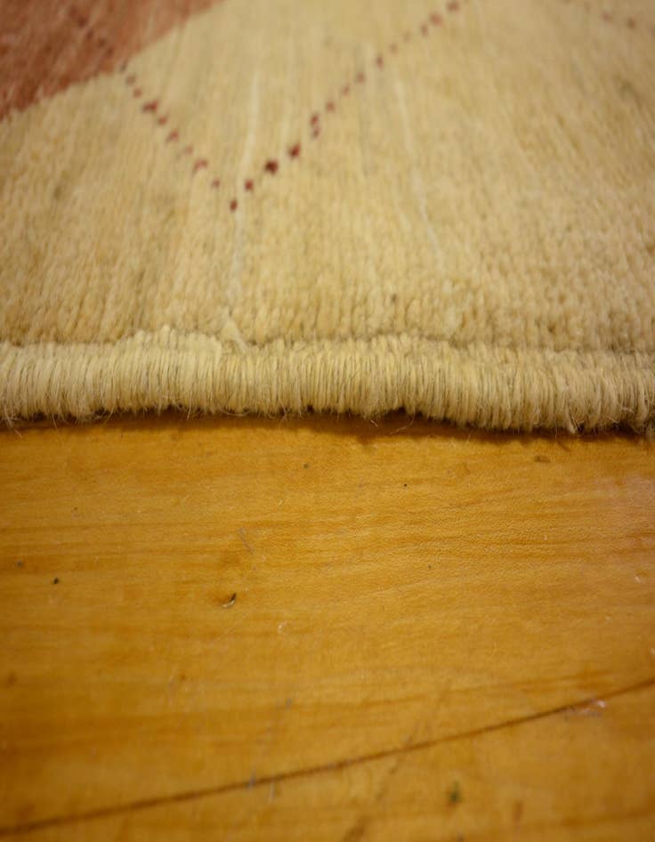 Detail image of  4' 9 x 6'  Hand Knotted Modern Ziegler Oriental Rug