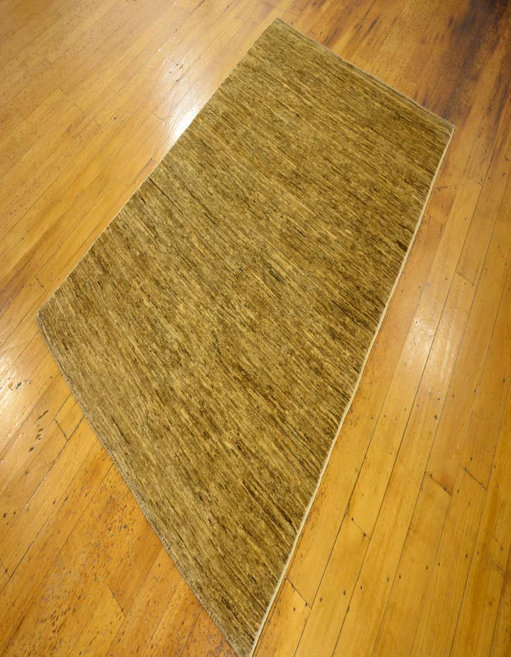 Detail image of  3' 11 x 5' 9  Hand Knotted Modern Ziegler Oriental Rug