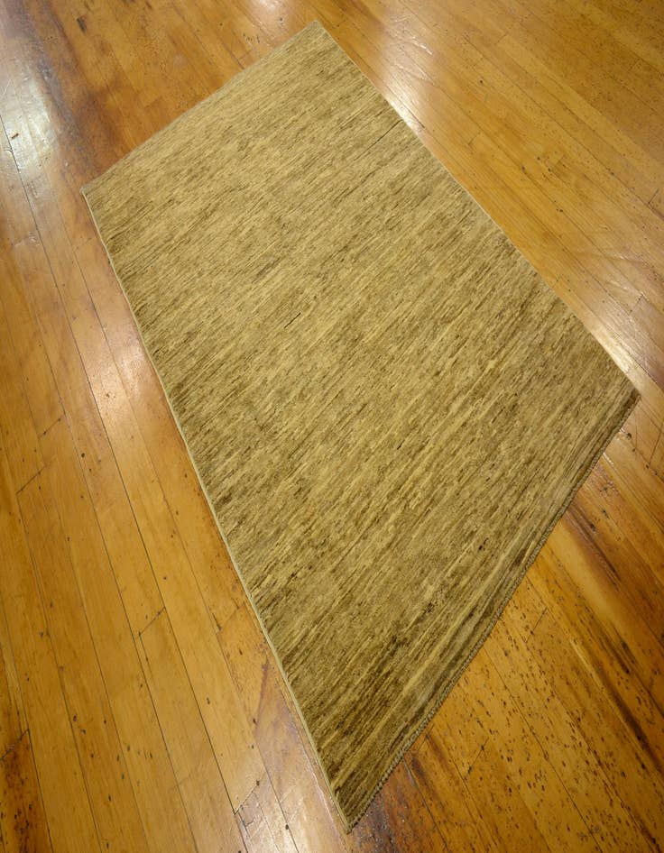 Detail image of  3' 11 x 5' 9  Hand Knotted Modern Ziegler Oriental Rug