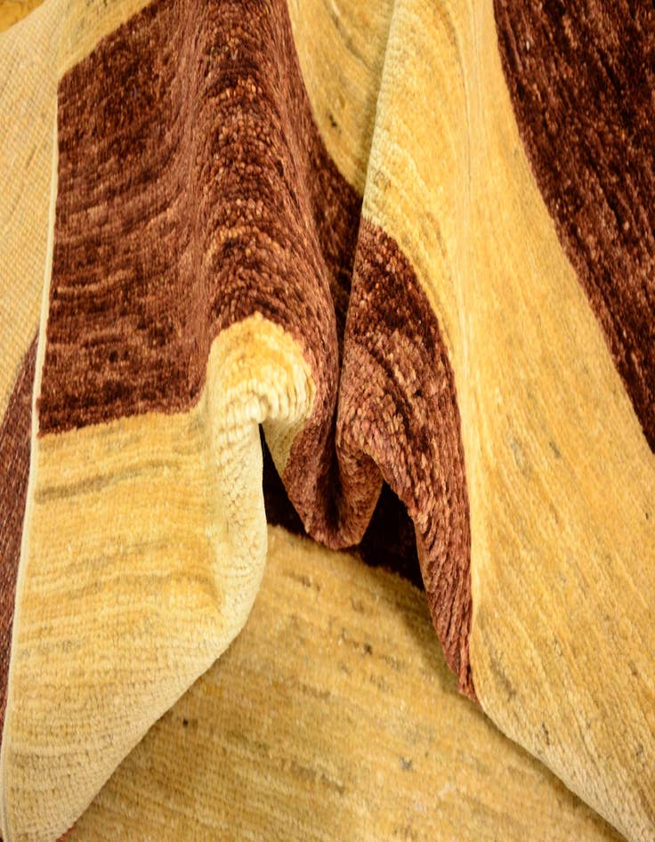 Detail image of  3' 5 x 4' 9  Hand Knotted Modern Ziegler Oriental Rug