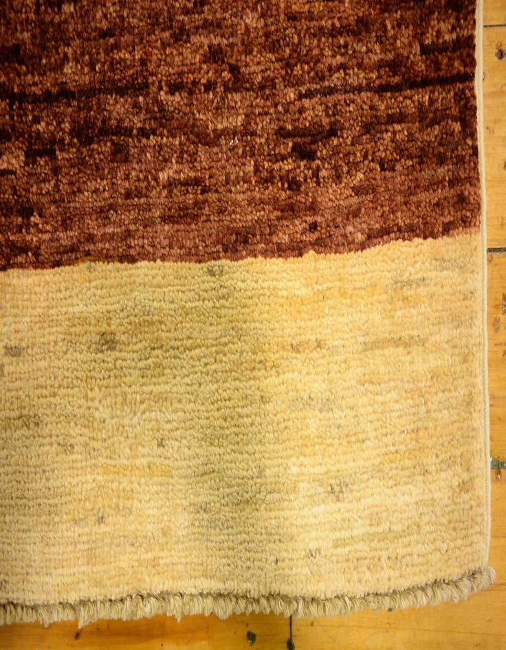 Detail image of  3' 5 x 4' 9  Hand Knotted Modern Ziegler Oriental Rug