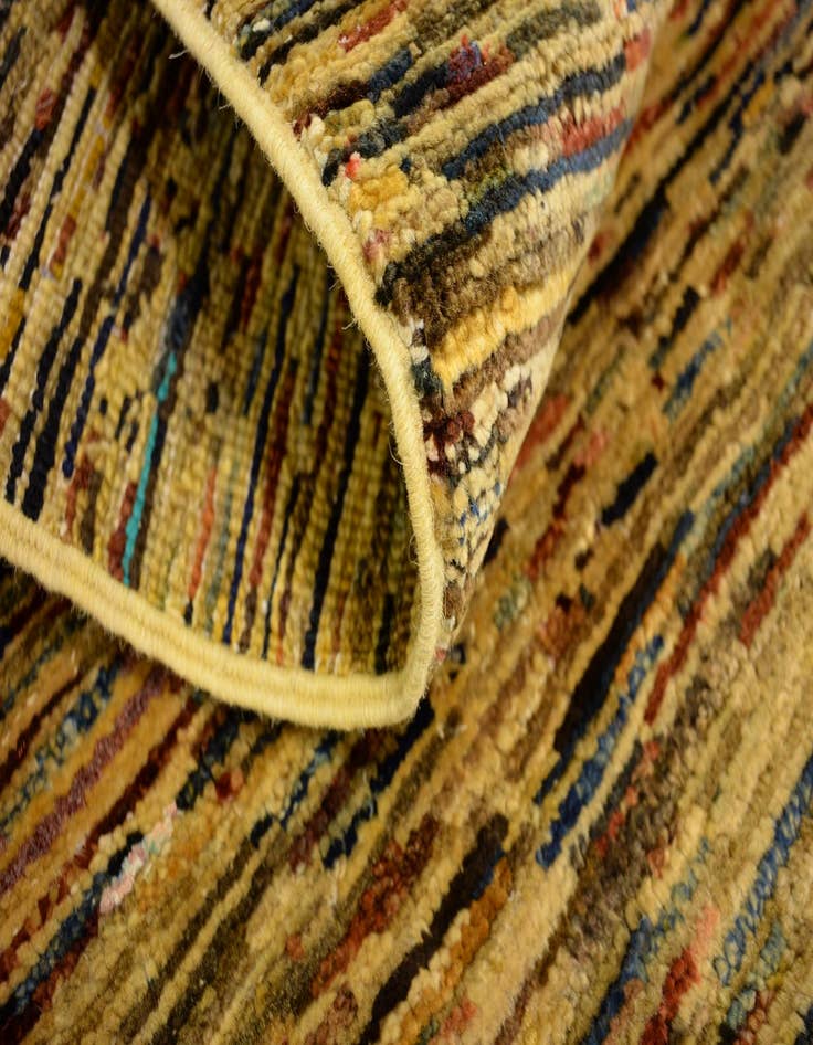 Detail image of  2' 11 x 4' 10  Hand Knotted Modern Ziegler Oriental Rug