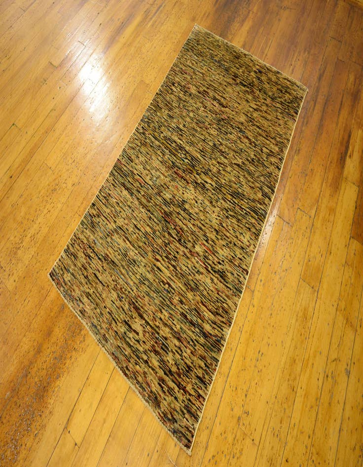 Detail image of  2' 11 x 4' 10  Hand Knotted Modern Ziegler Oriental Rug