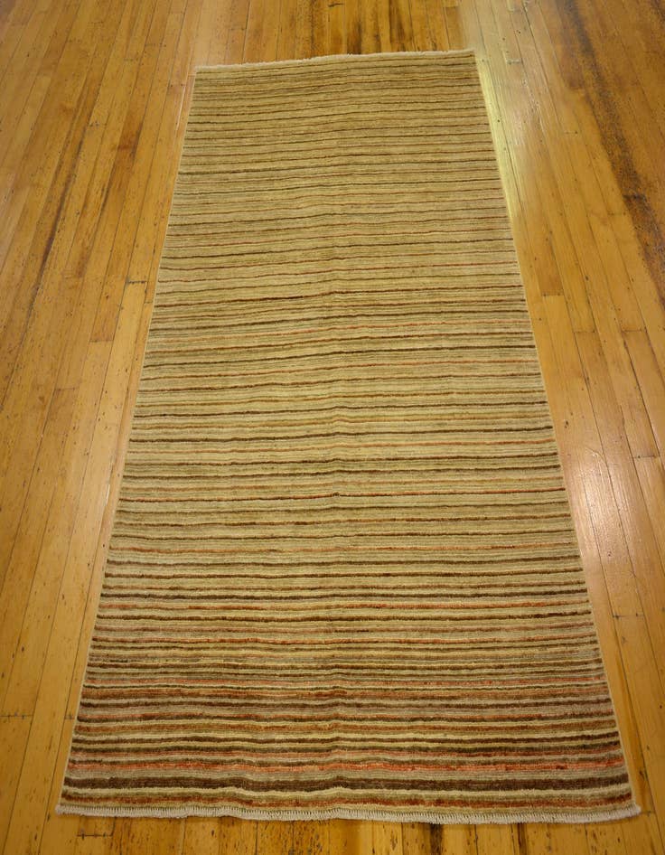 Detail image of  4' 9 x 6' 6  Hand Knotted Modern Ziegler Oriental Rug