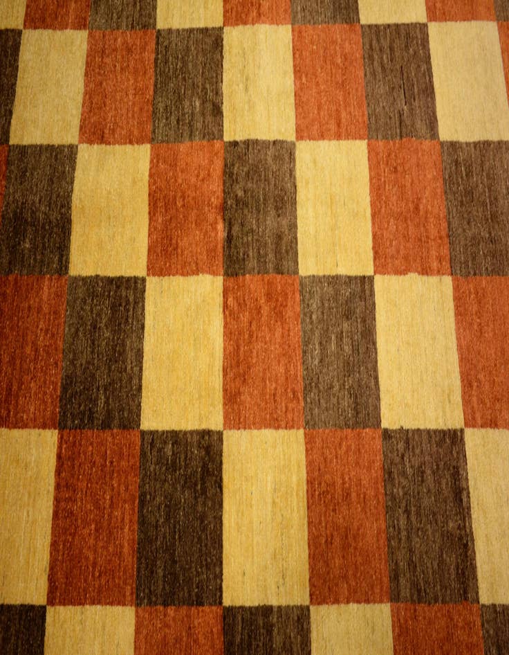 Detail image of 4' 11 x 6' 8 Hand Knotted Modern Ziegler Oriental Rug