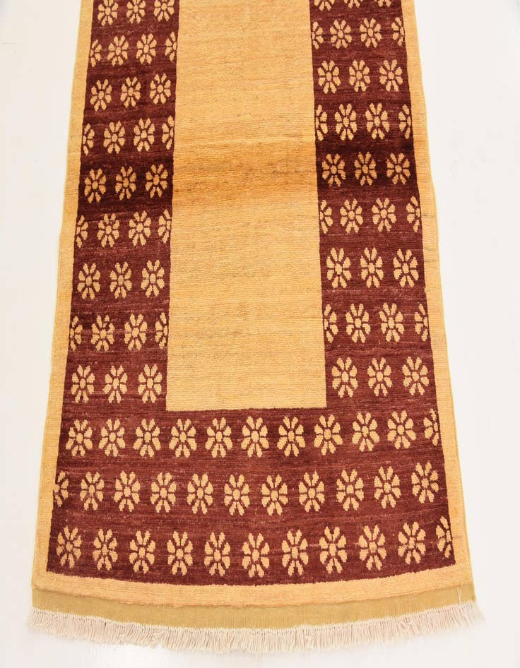 Detail image of  3' 6 x 4' 7  Hand Knotted Modern Ziegler Rug