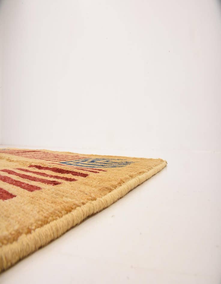 Detail image of  4' 5 x 6' 4  Hand Knotted Modern Ziegler Rug