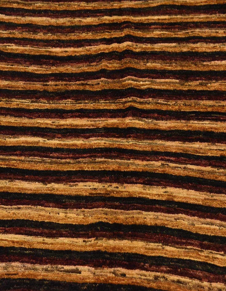 Detail image of  4' 10 x 6' 8  Hand Knotted Modern Ziegler Rug