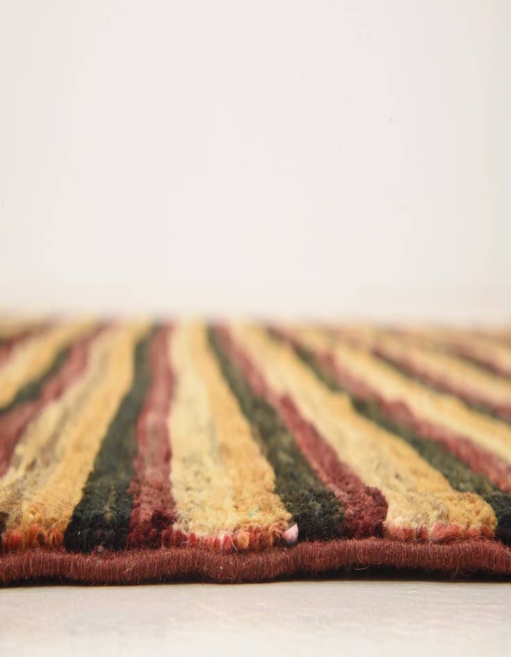 Detail image of  4' 10 x 6' 8  Hand Knotted Modern Ziegler Rug