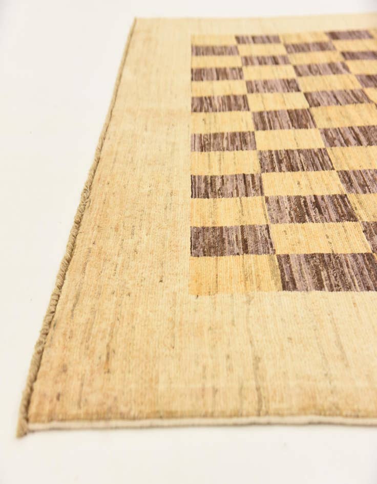 Detail image of  5' 8 x 7' 9  Hand Knotted Modern Ziegler Rug