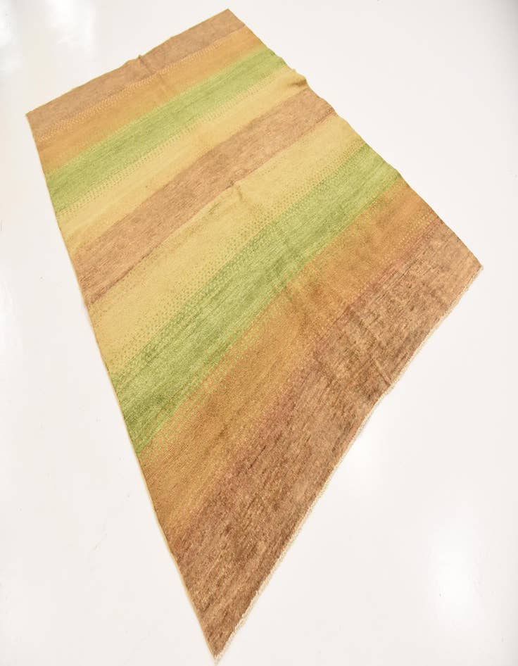 Detail image of  5' 4 x 7' 4  Hand Knotted Modern Ziegler Rug