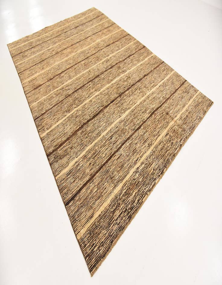 Detail image of  6' 8 x 9' 6  Hand Knotted Modern Ziegler Rug