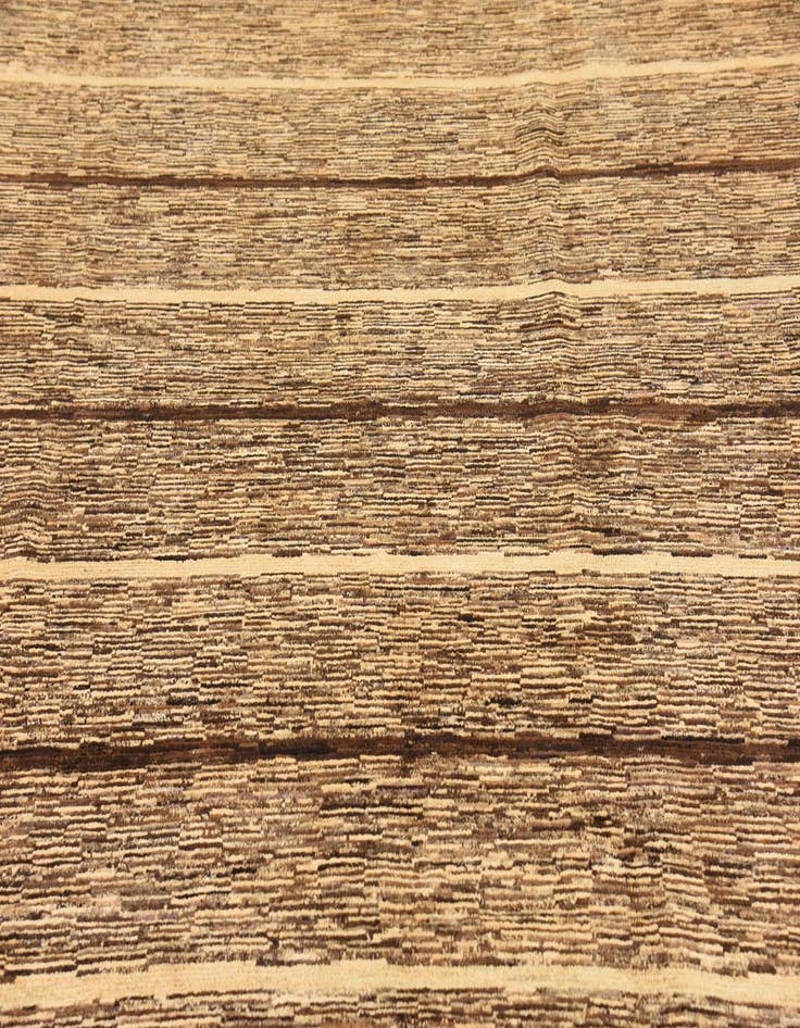 Detail image of  6' 8 x 9' 6  Hand Knotted Modern Ziegler Rug