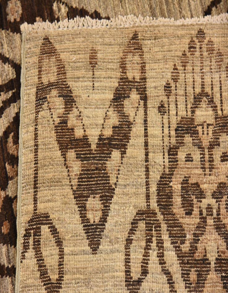 Detail image of  6' x 9'  Hand Knotted Modern Ziegler Rug