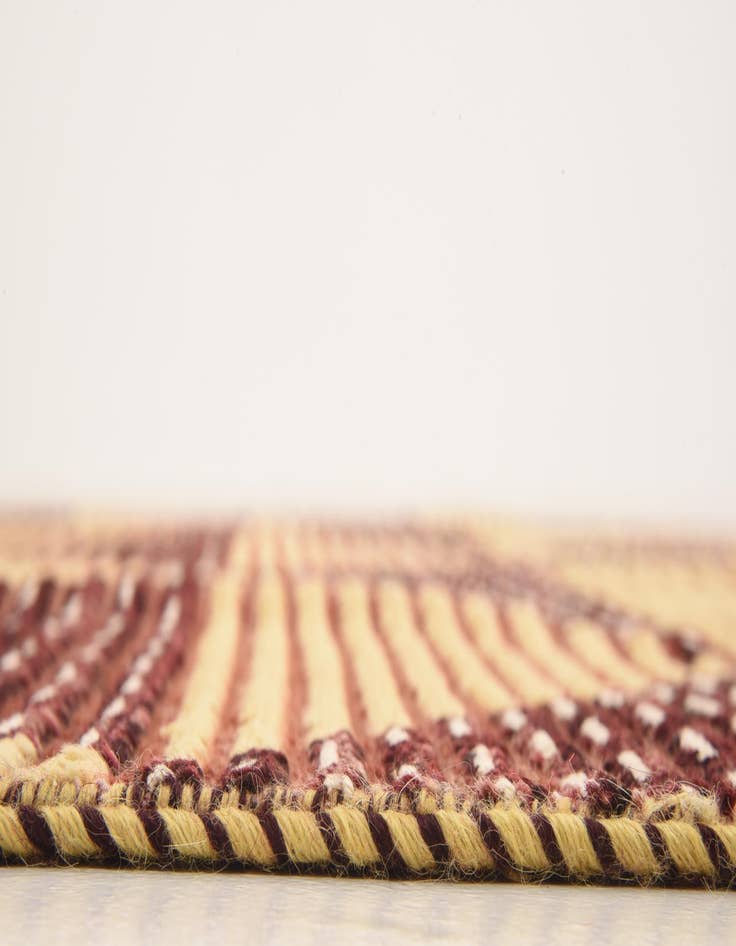 Detail image of  6' 5 x 9' 6  Hand Knotted Modern Ziegler Rug