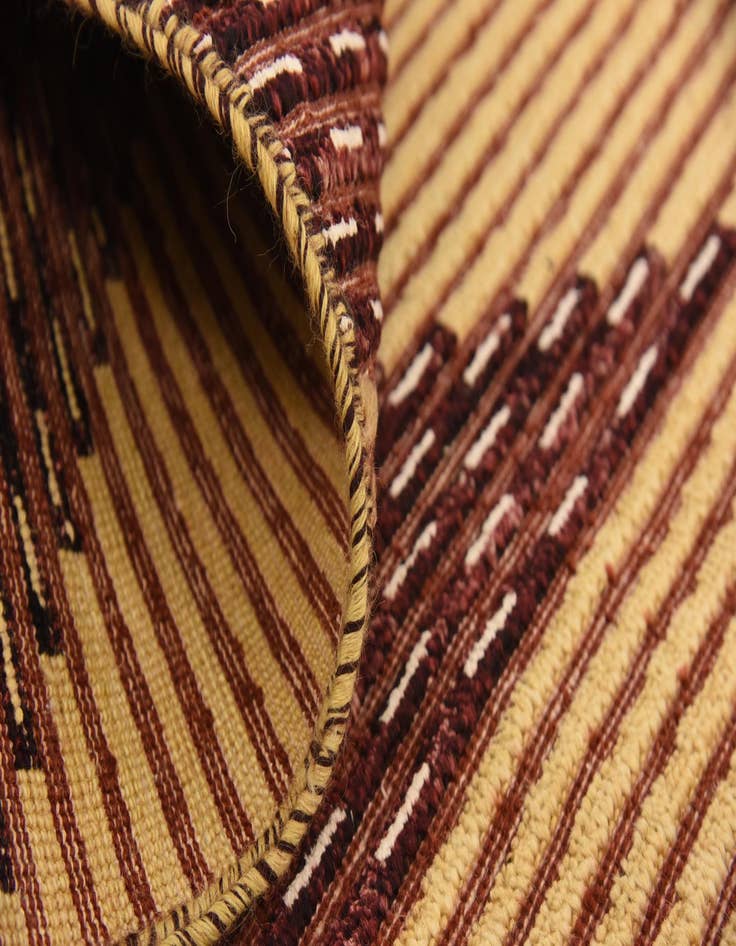 Detail image of  6' 5 x 9' 6  Hand Knotted Modern Ziegler Rug