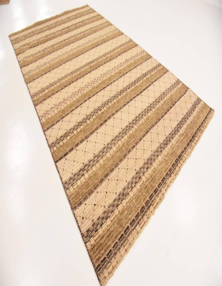 Detail image of  6' 3 x 10' 9  Hand Knotted Modern Ziegler Rug