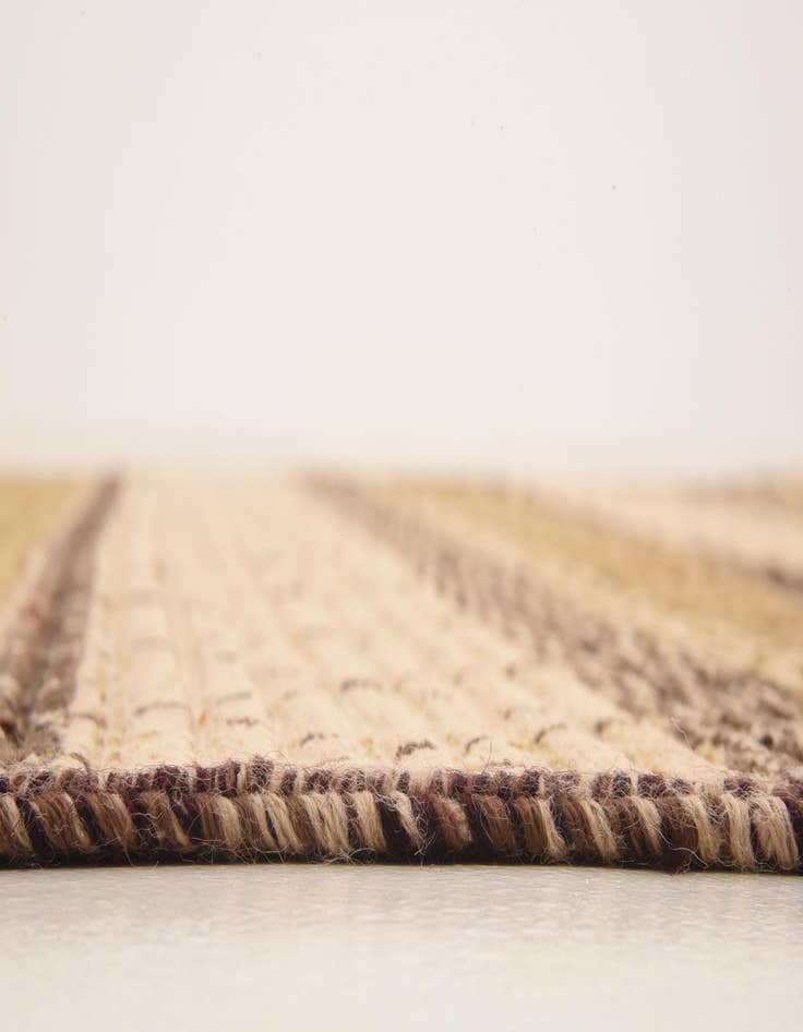 Detail image of  6' 3 x 10' 9  Hand Knotted Modern Ziegler Rug