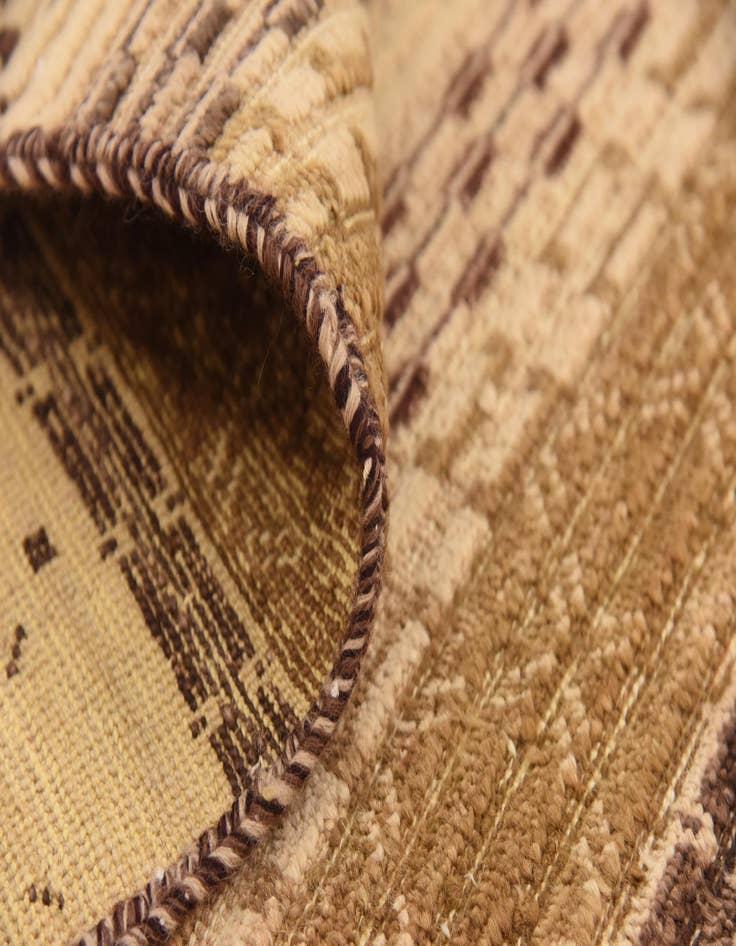 Detail image of  6' 3 x 10' 9  Hand Knotted Modern Ziegler Rug