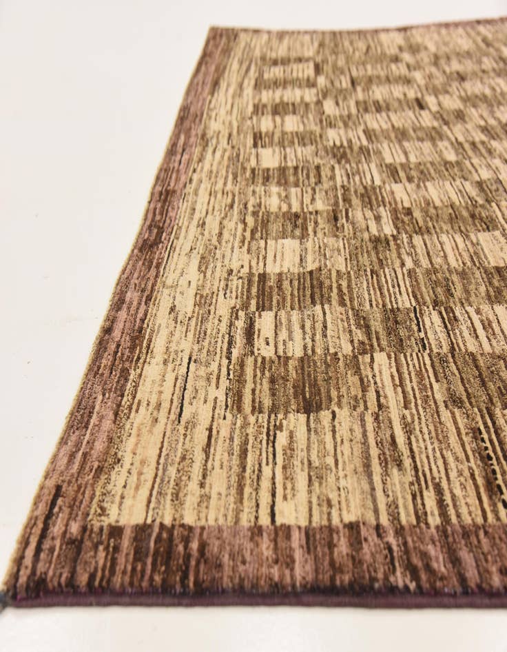 Detail image of  6' 8 x 9' 6  Hand Knotted Modern Ziegler Rug