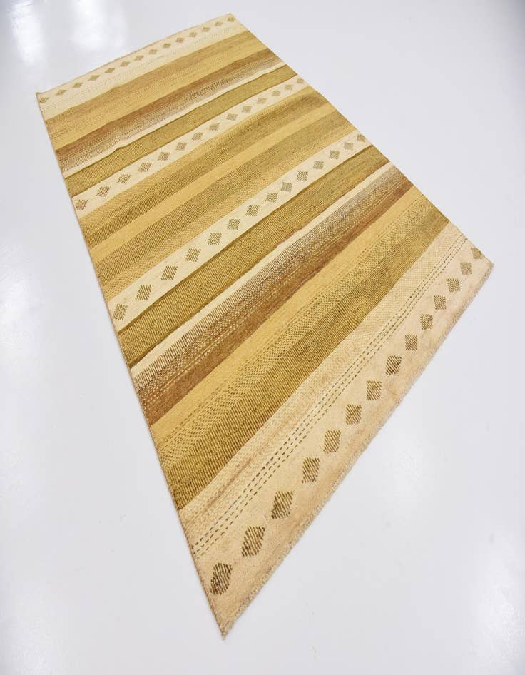 Detail image of  5' 6 x 8' 2  Hand Knotted Modern Ziegler Rug