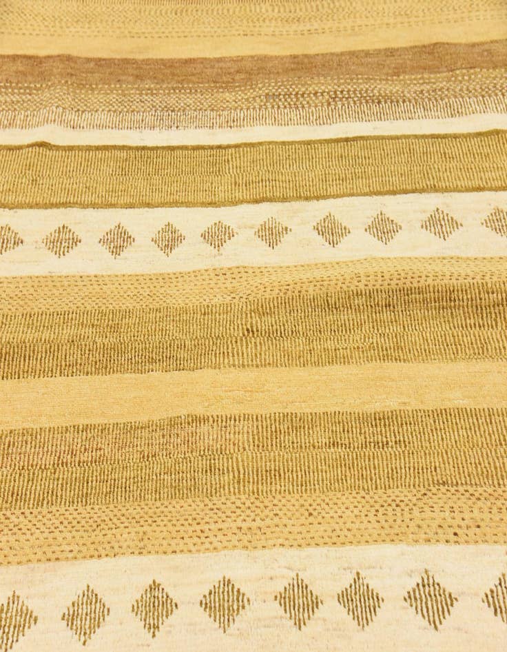 Detail image of  5' 6 x 8' 2  Hand Knotted Modern Ziegler Rug