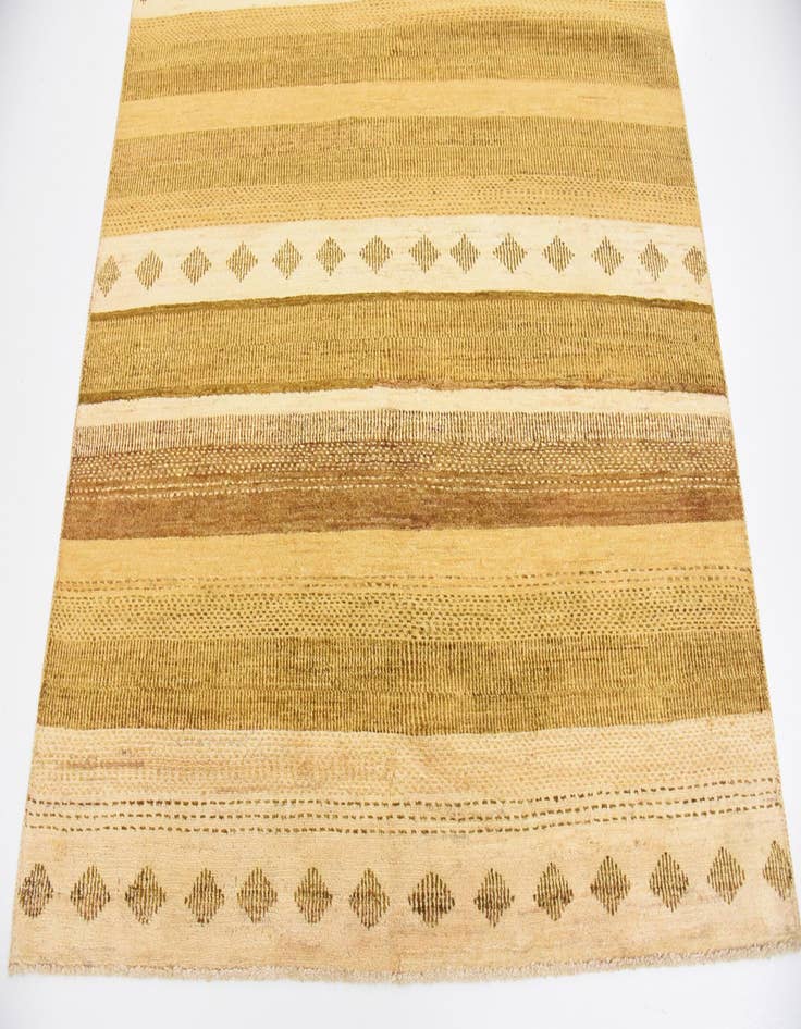 Detail image of  5' 6 x 8' 2  Hand Knotted Modern Ziegler Rug