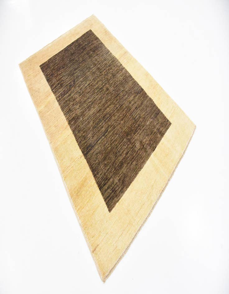 Detail image of  4' x 5' 8  Hand Knotted Modern Ziegler Rug