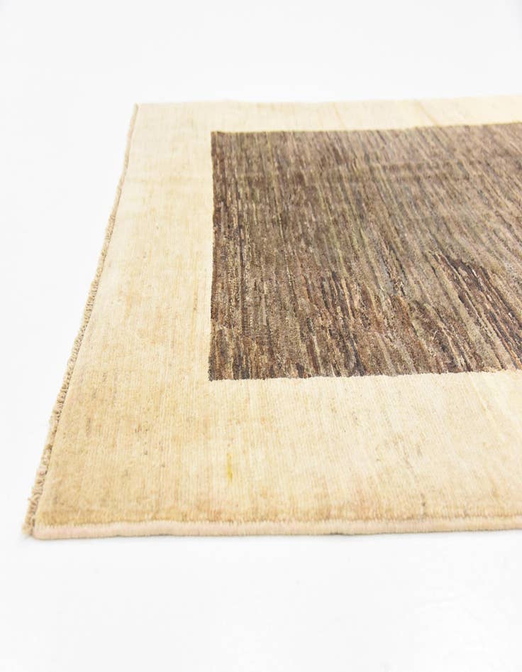 Detail image of  4' x 5' 8  Hand Knotted Modern Ziegler Rug