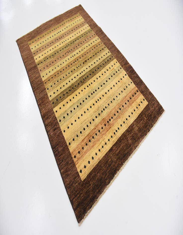 Detail image of  4' x 6' 2  Hand Knotted Modern Ziegler Rug