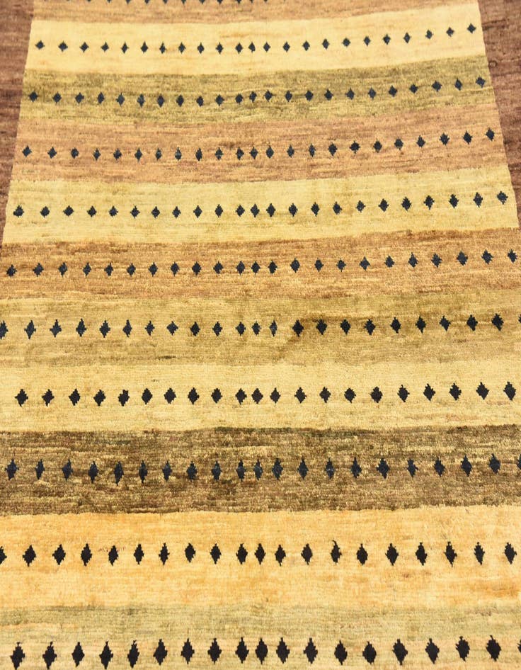 Detail image of  4' x 6' 2  Hand Knotted Modern Ziegler Rug