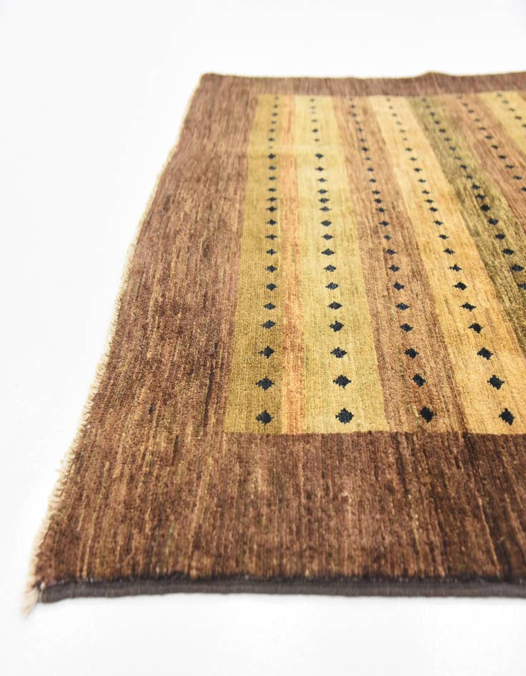 Detail image of  4' x 6' 2  Hand Knotted Modern Ziegler Rug