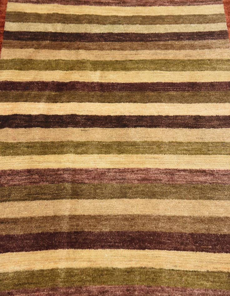 Detail image of  3' 4 x 6' 3  Hand Knotted Modern Ziegler Rug