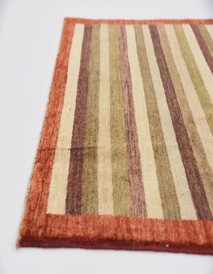 Detail image of  3' 4 x 6' 3  Hand Knotted Modern Ziegler Rug