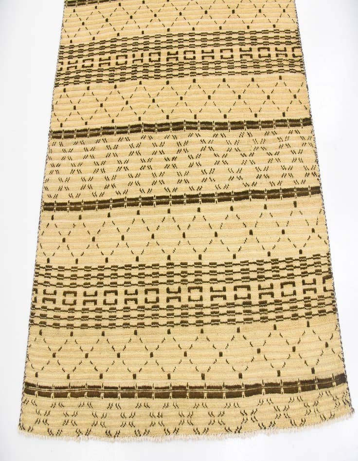 Detail image of  4' 5 x 6' 6  Hand Knotted Modern Ziegler Rug