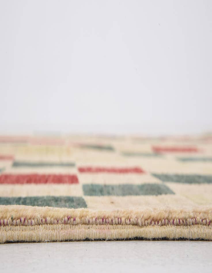 Detail image of  5' x 6' 7  Hand Knotted Modern Ziegler Rug