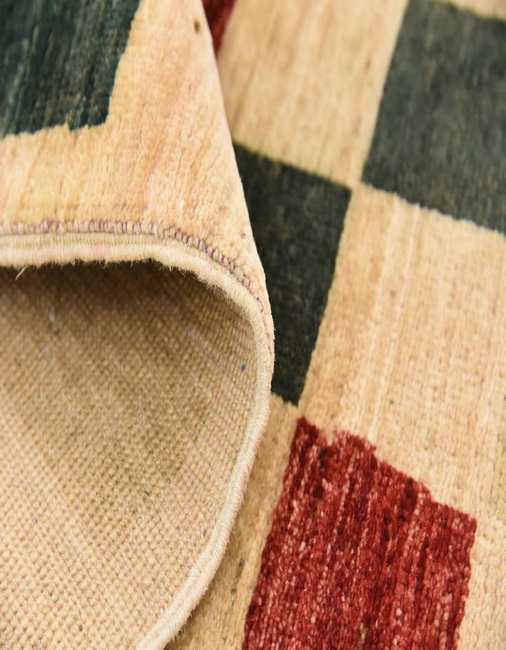 Detail image of  5' x 6' 7  Hand Knotted Modern Ziegler Rug