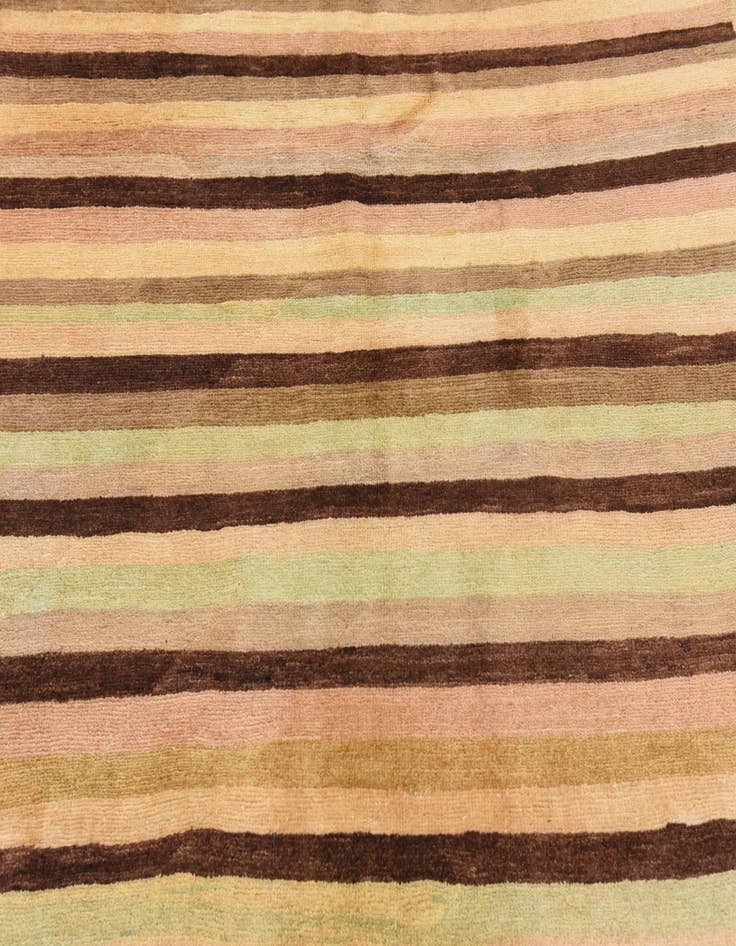 Detail image of  4' 7 x 6' 4  Hand Knotted Modern Ziegler Rug