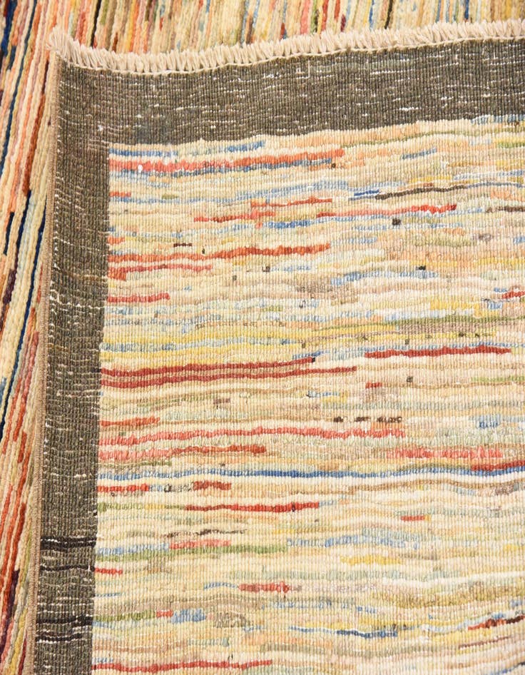 Detail image of  5' x 6' 6  Hand Knotted Modern Ziegler Rug