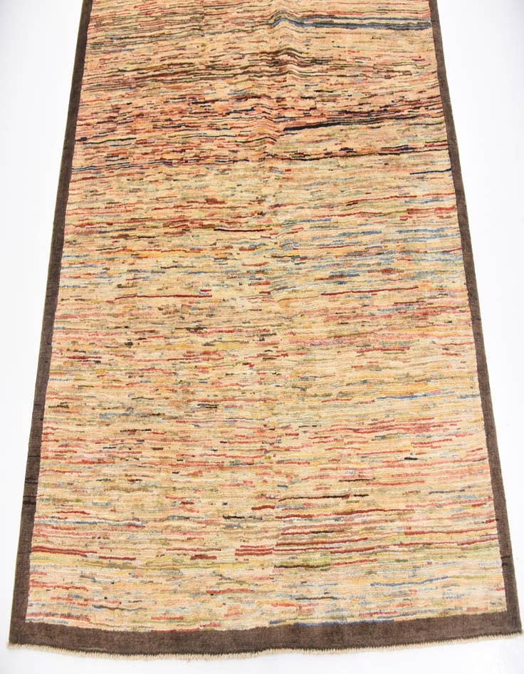 Detail image of  5' x 6' 6  Hand Knotted Modern Ziegler Rug