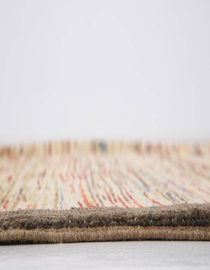 Detail image of  5' x 6' 6  Hand Knotted Modern Ziegler Rug