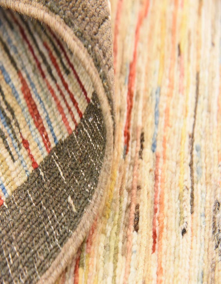 Detail image of  5' x 6' 6  Hand Knotted Modern Ziegler Rug