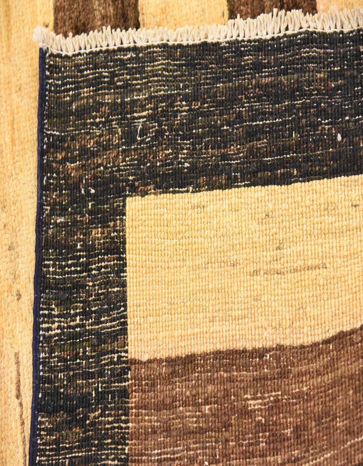 Detail image of  5' x 6' 3  Hand Knotted Modern Ziegler Rug