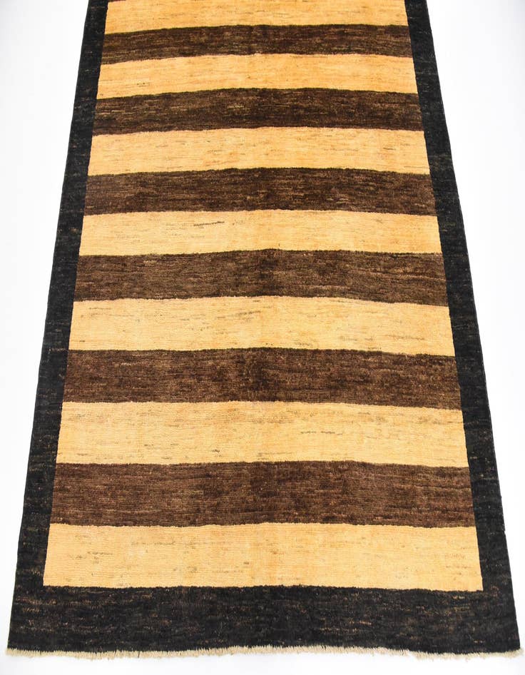 Detail image of  5' x 6' 3  Hand Knotted Modern Ziegler Rug