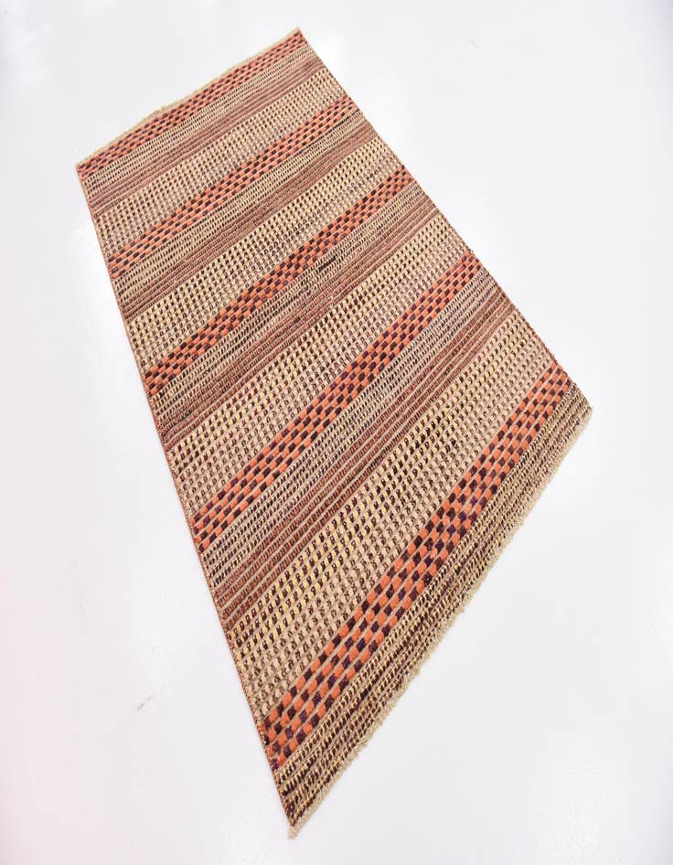 Detail image of  3' 10 x 6'  Hand Knotted Modern Ziegler Rug