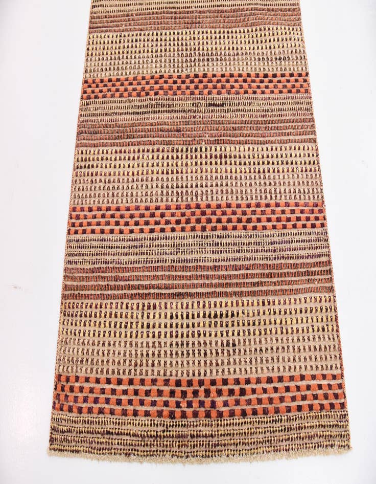 Detail image of  3' 10 x 6'  Hand Knotted Modern Ziegler Rug