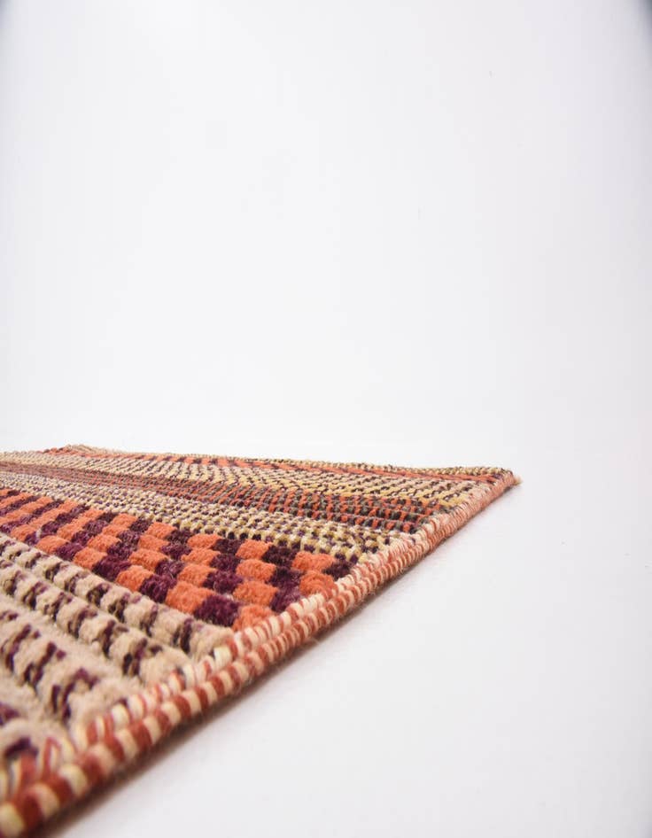 Detail image of  3' 10 x 6'  Hand Knotted Modern Ziegler Rug